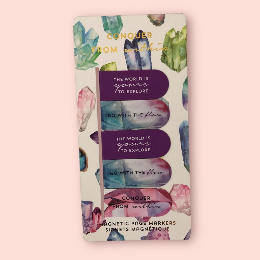 Indigo Magnetic Bookmarks | NWT - Picture 2 of 4